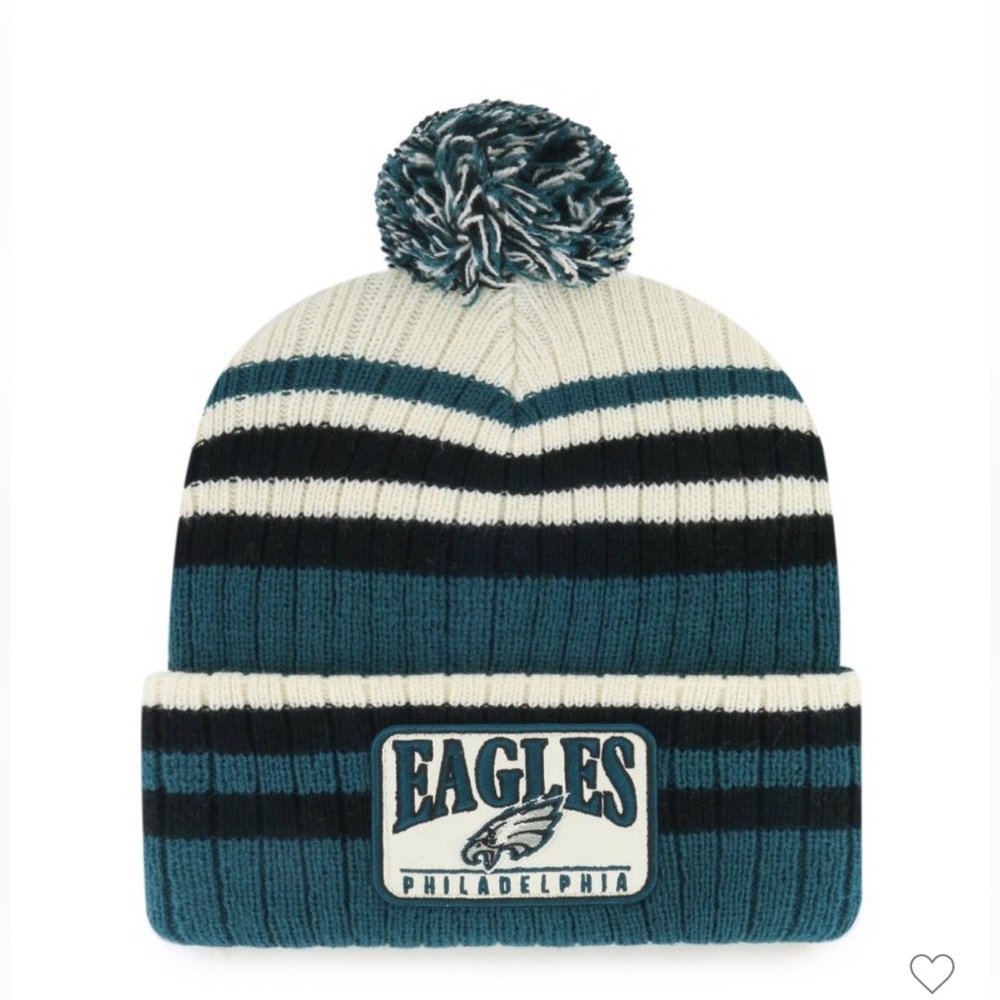 NFL Philadelphia Eagles Striped Knit Beanie